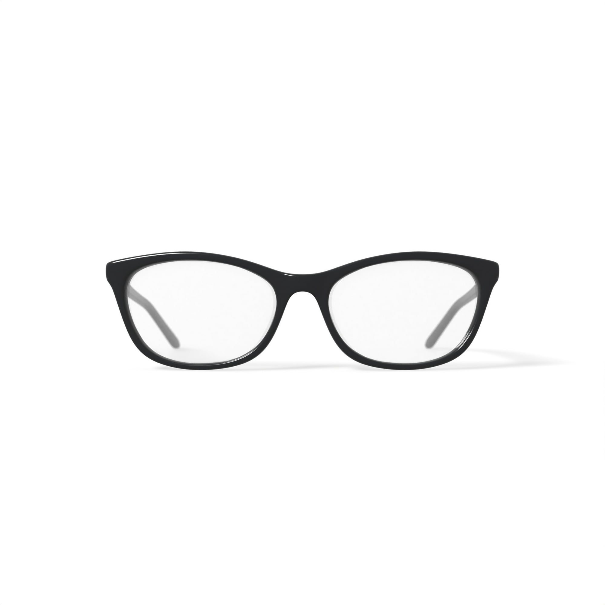 Walmart Women's FM14093 Cat Eye Prescription Eyeglasses with Case, Black