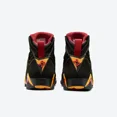 thumbnail image 4 of Ni - ke [DQ6040-081] Ni - ke Air Jordan 7 GS Men's Sneaker Citrus Black *NEW*, 4 of 5