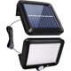 thumbnail image 1 of Luz de pared de energía solar, luz de sensor de movimiento al aire libre 56 LED Luz nocturna de seguridad Luz de panel solar separable para patio, terraza, garaje, entrada, porche, 1 of 5