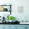 thumbnail image 3 of Stupell Industries Serve Whiskey Funny Family Kitchen Word Design Wall Plaque by Daphne Polselli, 3 of 3