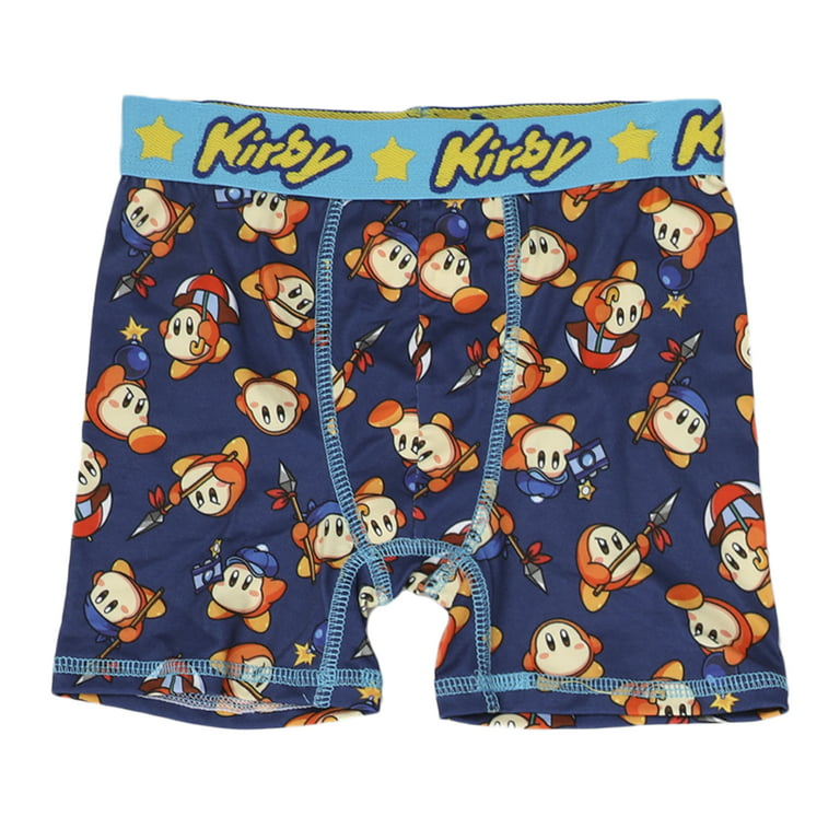 Kirby Characters & Power Ups 4-Pack Boy's Boxer Briefs-4