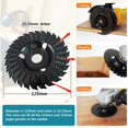 thumbnail image 2 of Disco de corte de madera 125mm JAMW Flex Cut Rasp disc Sencillez, 2 of 4