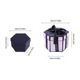 thumbnail image 4 of Black Explosion Box Creative Explosion Gift Box DIY Photo Album Scrapbook Surprise Box Exquisite Polygon Gift Box for Valentine Day Anniversary Gift, 4 of 9