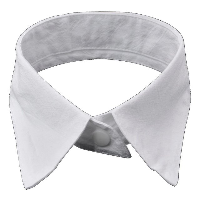 1pc mujer Peter Pan moda blanco desmontable Collar gargantilla cuello pajarita