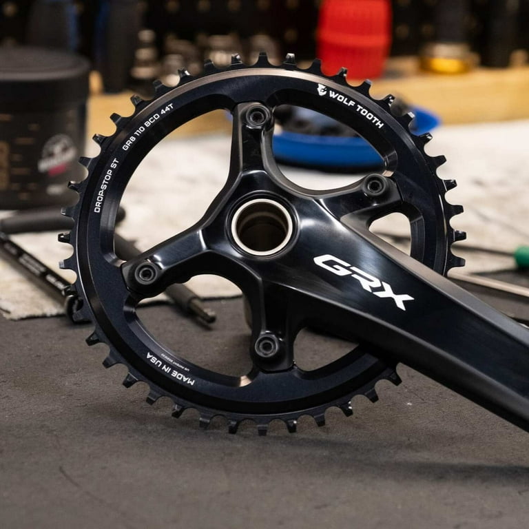 Wolf Tooth 110 BCD 4 Bolt Chainring for Shimano GRX 38t - Walmart.com