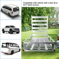 thumbnail image 3 of Aluminum 50 x 29.5 x 9 in Iron Hitch Cargo Carrier, 800lbs Capacity Trailer Hitch Mounted Cargo Basket, Compatible with vehicle with a class Ill or IV 2" hitch receiver, 3 of 7