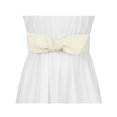 thumbnail image 4 of Allegra K Women Wide Elastic Waist Belts Bow Knot Belts Snap Button, 4 of 4