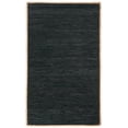 thumbnail image 2 of SAFAVIEH Cape Cod Ainsley Texture/Embroidery Area Rug, Black/Natural, 6' x 9', 2 of 10