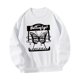 thumbnail image 5 of Sudadera para mujer de manga larga Tops Jersey cuello redondo sudadera para desplazamientos L, 5 of 8