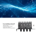thumbnail image 4 of PC 8 Channels Fan Hub, Cooling Solution Wide Compatibility 4 Knob Cooling Fan Speed Controller 4PIN / 3PIN Interface 72W  for CPU Case, 4 of 7