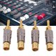 thumbnail image 5 of Cable De Altavoz Banana Plug, Enchufe De Cable De Audio Profesional Chapado En Oro De 24 Quilates Para Equipo De Audio Para Cable De 8,7 Mm De Diámetro, 5 of 8