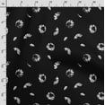thumbnail image 3 of Soimoi Floral Print,Cotton Poplin, Sewing Fabric Sold by The Yard 42 Inch Wide,Sewing Craft Quilting/Quilt Making Fabric, Black, 3 of 5