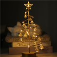 thumbnail image 3 of Christmas Tree Lamp LED Modelling Light Crystal Decoration Pendant Lamp For Bedroom Living Room Christmas, 3 of 9