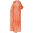 thumbnail image 4 of Holloway Sportswear M Electrify Coolcore® Hoodie Orange Heather 222589, 4 of 5