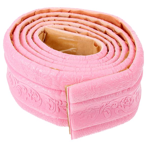 AURARMLET Autoadhesiva De Espuma Rosa Para Acabado En Bordes Y Esquinas De Paredes