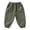 Army Green, variant on Kids Cargo Pants Elastic Waist Joggers with Flap Pockets and Snap Button Boys Girls Pull-On Trousers School Streetwear Bottoms