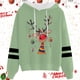 thumbnail image 2 of WILLBEST Sudadera con Capucha y Cordón Ajustable con Estampado Navideño Informal para Mujer Chica​​, 2 of 3