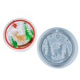 thumbnail image 1 of Bangcool Christmas Silicone Mold Round Decorative Xmas Tree Pendant Mold Resin Art Mold, 1 of 10