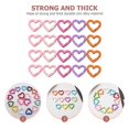 thumbnail image 2 of Heart Shaped Snap Hook for Diy Projects and Jewelry Making Zinc Alloy Assorted Color Connecting Items 20Pcs, 2 of 4