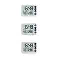 thumbnail image 3 of Inteprter Reloj Digital de escritorio, Sensor Dual, alarma electrónica, termómetro, botón de operación, funciona con batería, temporizador LCD, Type4 NO4 Inteprter CBP162567, 3 of 6