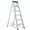 Blue/Silver, variant on MoNiBloom 5 Step Ladder A-Frame Aluminum Alloy Ladder with Tool Tray, for Home Improvement, 331 lbs Capacity, Blue/Silver