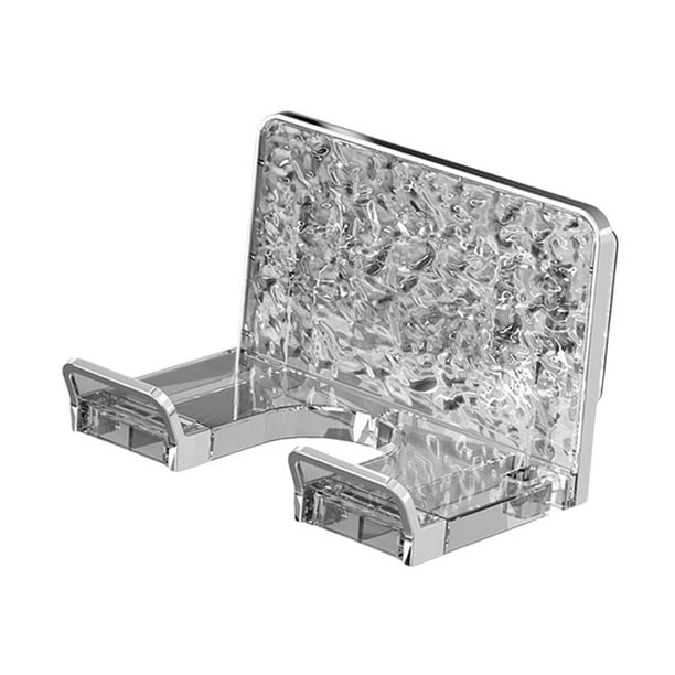 Soporte para plancha de pelo, soporte de pared para secador de pelo argén