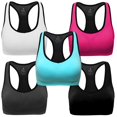 thumbnail image 1 of Sujetador deportivo MIRITY Racerback High Impact Workout Gym 2XL x5, 1 of 6