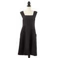 thumbnail image 5 of Saro Lifestyle Criss Cross No-Tie Apron Pewter, 5 of 5