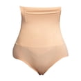 thumbnail image 4 of WCJM 4 In 1 Micro Particle Sculpting High Waisted Toning Shorts for Women Firming Yoga Pants Women Panties Cotton, 4 of 4