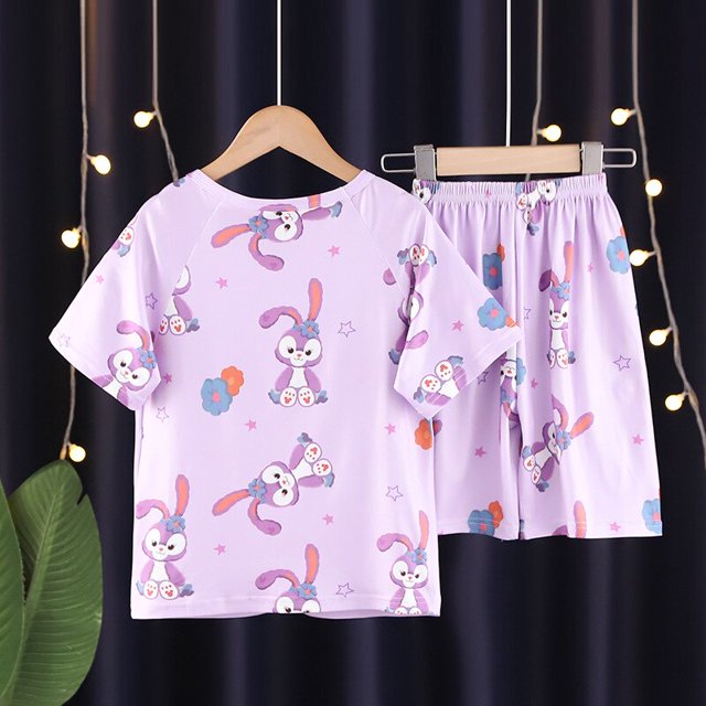 Nuevas niñas Pijamas Elsa Mickey Mouse Kid Infantil Pijama Niña Ropa de dormir Niño Fille Garcon Ensemble Pijama Menino Ropa Set14 125-135cm Gao Jinjia LED