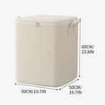 thumbnail image 2 of Clearance Large Storage Bags, Clothes Storage Bins Foldable Closet Organizers Storage Containers with Reinforced Handle for Clothing, Blanket, Comforters, Bed Sheets, Pillows and Toys 456a, 2 of 2