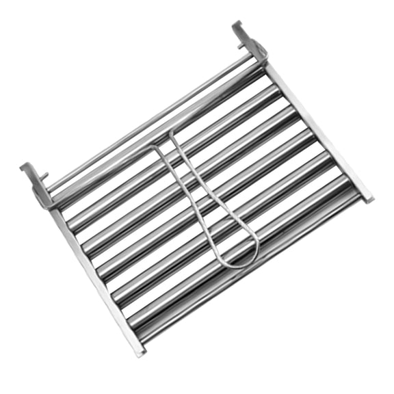TABLZONE Stainless Steel Camping Grill Sausage Roller with Reusable Frame for Outdoor BBQ and Tailgating