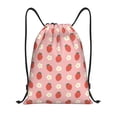 thumbnail image 1 of Fotbe Strawberry Bolsa Mochila con Cordón Estampada, Bolsa de Gimnasio Deportiva, Bolsa Cinch, Bolsa con Cordón para Hombres y Mujeres-Small, 1 of 6
