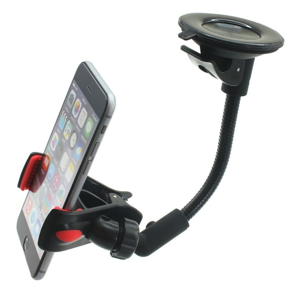 Dash Car Mount for Samsung Galaxy A16 5G - Windshield Holder Swivel Clip for Galaxy A16 5G