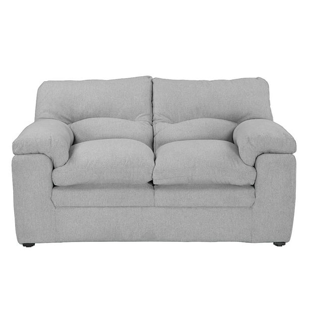 Sofá Love Seat TRINITY Cosmo 2 Plazas Gris para Sala