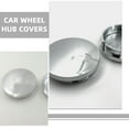 thumbnail image 3 of unbranded 4Ud Cubiertas Para Centro De Plásticas Color Plata Accesorios Para Llantas Fácil Y Uso, 3 of 8