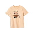thumbnail image 4 of Camiseta de cuello redondo para mujer Elegante camiseta de manga corta para viajar mientras compras SG, 4 of 7