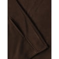 thumbnail image 4 of Ma Croix Mens Brushed Micro Fleece Full Zip Up Enclosure Outdoors Sweater Jacket, 4 of 6