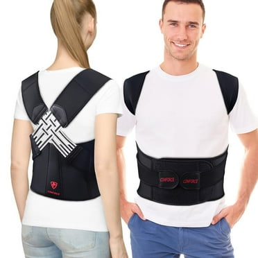 Back Brace Posture Corrector for Women and Men with Spine Vertical Alignment System, Breathable Back Support Posture Corrector for Lower Back Pain Relief-Scoliosis(Waist:28in-33in)