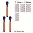 thumbnail image 2 of Multi-Layer Razor Hair Removal Tools Shaver Replacement Parts Classic Shaver Razor Blades, 2 of 5