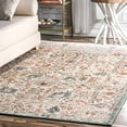 thumbnail image 1 of nuLOOM Rose Persian Vintage Area Rug, 8' 10" x 12', Beige, 1 of 5
