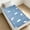 Sky Blue-Free Size/SB, variant on Mattress Protector Non Slip Thin Bed Pad Quilted Fitted Mattress Cover Washable Bed Topper Dorm Room Home Bedroom Guest Room Smooth Sleep Bedding Mattress Pad Bedroom Dorm Guest Room Mattress Topper
