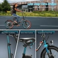thumbnail image 3 of Gocio 20" Floding Electric Bike for Adults, 750W Peak Motor Fat Tire Commuter Ebike, 48V 10.4Ah Battery, 7 Speed, UL2849, 3 of 14