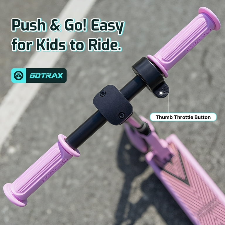 Gotrax GKS mini electric scooter for kids ages 6-12, 150w motor