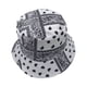 thumbnail image 1 of Sonducket Y elegante sombrero de cubo negro para actividades al aire libre sombrero de cubo blanco sombreros de pescador gorras cómodas y Sombreros blanco M (56-58 cm), 1 of 6
