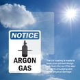 thumbnail image 6 of (2 Pack) Argon Gas Sign With Symbol OSHA Notice Sign 18 Inch X 24 Inch Vinyl Label Decal Sticker Weather Resistant, UV Protected for Workplace, Business, and Construction Site, Made in, 6 of 7