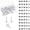 White, variant on Duslogis 100pcs Numbered Push Pin Tacks,1-100 Sequential Number Tacks Push Pins Plastic Thumb Tacks Steel Point Push Pins Map Thumb Tacks for Picture Posters Note Display (White, 0.43x0.63inch)
