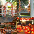 thumbnail image 5 of Cadena de luces de Halloween, cadena de luces LED de 3 m y 20 hojas de arce, funciona con pilas, IP65, impermeable, para decoración interior y exterior, para dormitorio, Acción de Gracias, 5 of 5