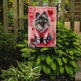 thumbnail image 2 of Keeshond My Valentine Garden Flag 11.25 in x 15.5 in, 2 of 5