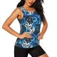 thumbnail image 2 of Gaeub Turtle，Shell Algae Starfish Coral Women's Workout Tank Tops Lightweight Sleeveless Shirts for Women for Athletic Running Tennis Yoga - Medium, 2 of 9